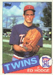 1985 Topps Baseball Cards      639     Ed Hodge